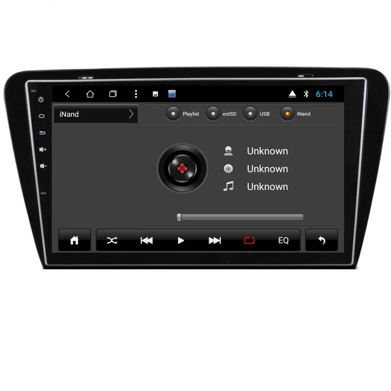 Cheap NaviTopia 10.2inch Octa Core 8 core RAM 2G ROM 32G Android 8.1 Car Radio player for VW Octavia 2015-With Maps 5