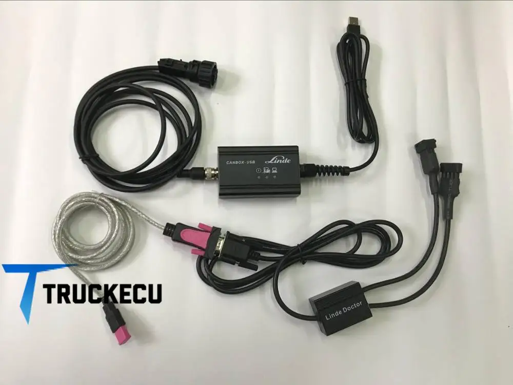 Для Linde doctor Adapter Service Box canbox linde pathfinder вилочный погрузчик диагностический комплект +