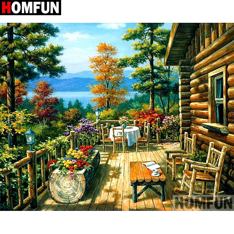 

HOMFUN Diamond Painting Cross Stitch Pattern 5D Diamond Embroidery "Heart key lock" Home Decor DIY diamond Art A27254