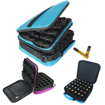 

42 Bottles Essential Oil Case 10ml/15ml Essential Oil Collecting Bags Travel Portable Carrying Cases Nail Polish Storage Bag