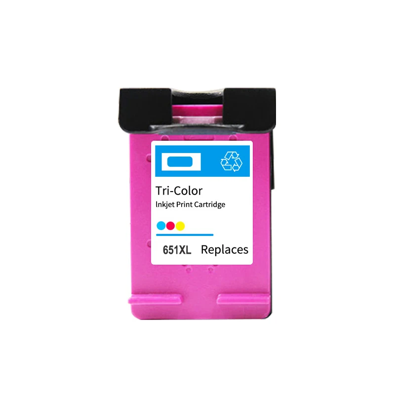 Картридж для струйной печати Vilaxh Tri color 651xl hp 651XL Deskjet Ink Advantage 5645 5575 Officejet 202 202c 252