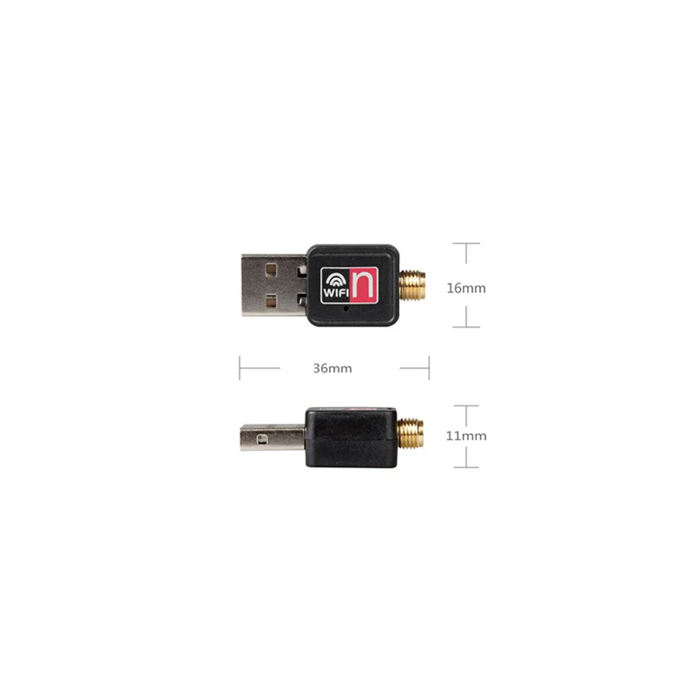 CHANEVE 150 Мбит/с WiFi ключ 802.11N Беспроводной usb-адаптер MT7601 чипсет Беспроводная сетевая LAN Карта для настольного ноутбука ПК NVR DVB