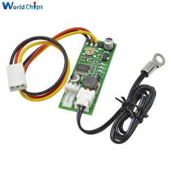 

DC 12V PWM Temperature Controller Fan Speed Governor Automatic Temp PWM Speed Controller Switch Temperature Control Governor