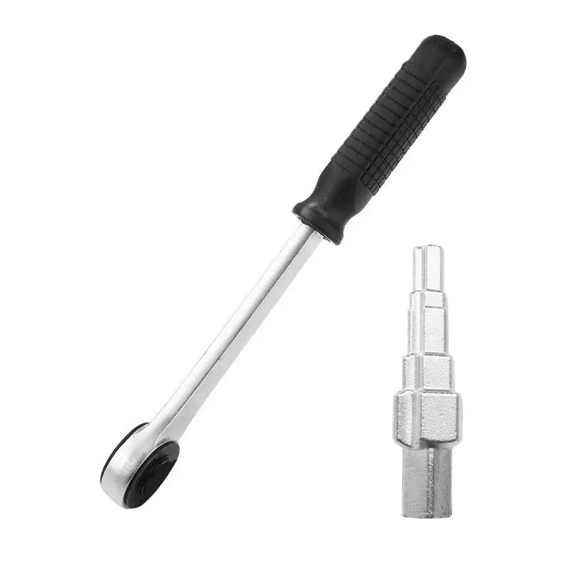 Храповая ручка радиатора гаечный ключ 10-21 мм практичный ручной инструмент товары для дома для соски из углеродистой стали ступенчатый многоразовый 1 шт