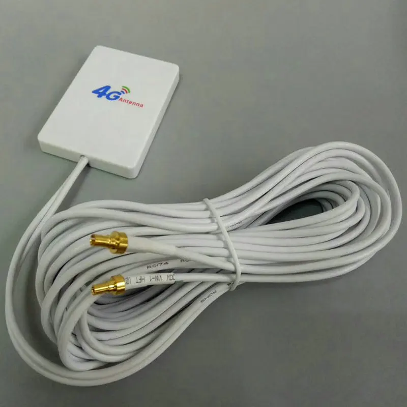 3g 4G внешними антеннами для E5573 E5372 E5776 E5377 E5577 E8372 E5878 E398 E 28dbi TS9 4 аппарат не привязан к оператору сотовой связи антенна маршрутизатора с 3 м кабель