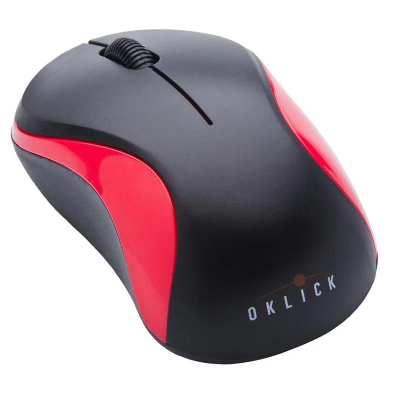 Mouse oklick 605sw black/red optical (1200dpi) Wireless USB (3but) | Компьютеры и офис