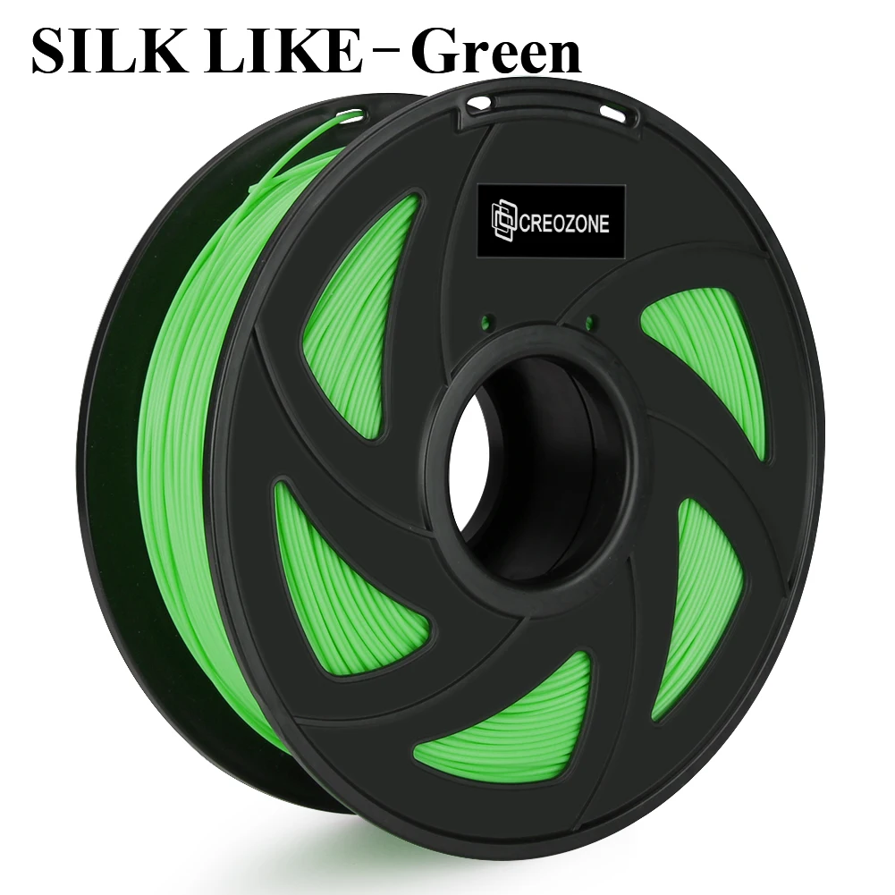 CREOZONE пластик для 3d принтера 3d принтер нить 1,75 1 кг шелк как серия PLA+ 15% отражающий материал