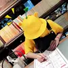 Sombrero de cubo protector contra el sol, sombrero de PANA con dibujos de animales, informal, de pescador, Unisex ► Foto 3/6