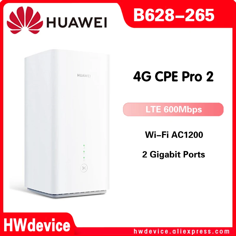 Original-Huawei-4G-CPE-Pro-2-WiFi-Router-Sim-Card-B628-265-LTE-Cat12-Up ...