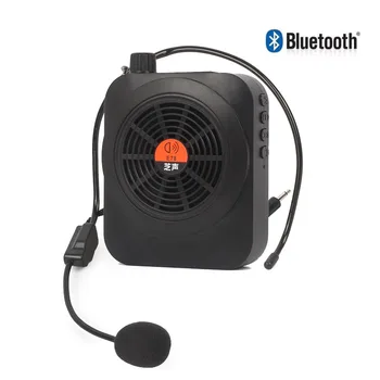 

25W Max Portable Bluetooth Special Speaker Voice Amplifier Megaphone For Teacher Tourist Sales Promotion Microphone USB TF Card