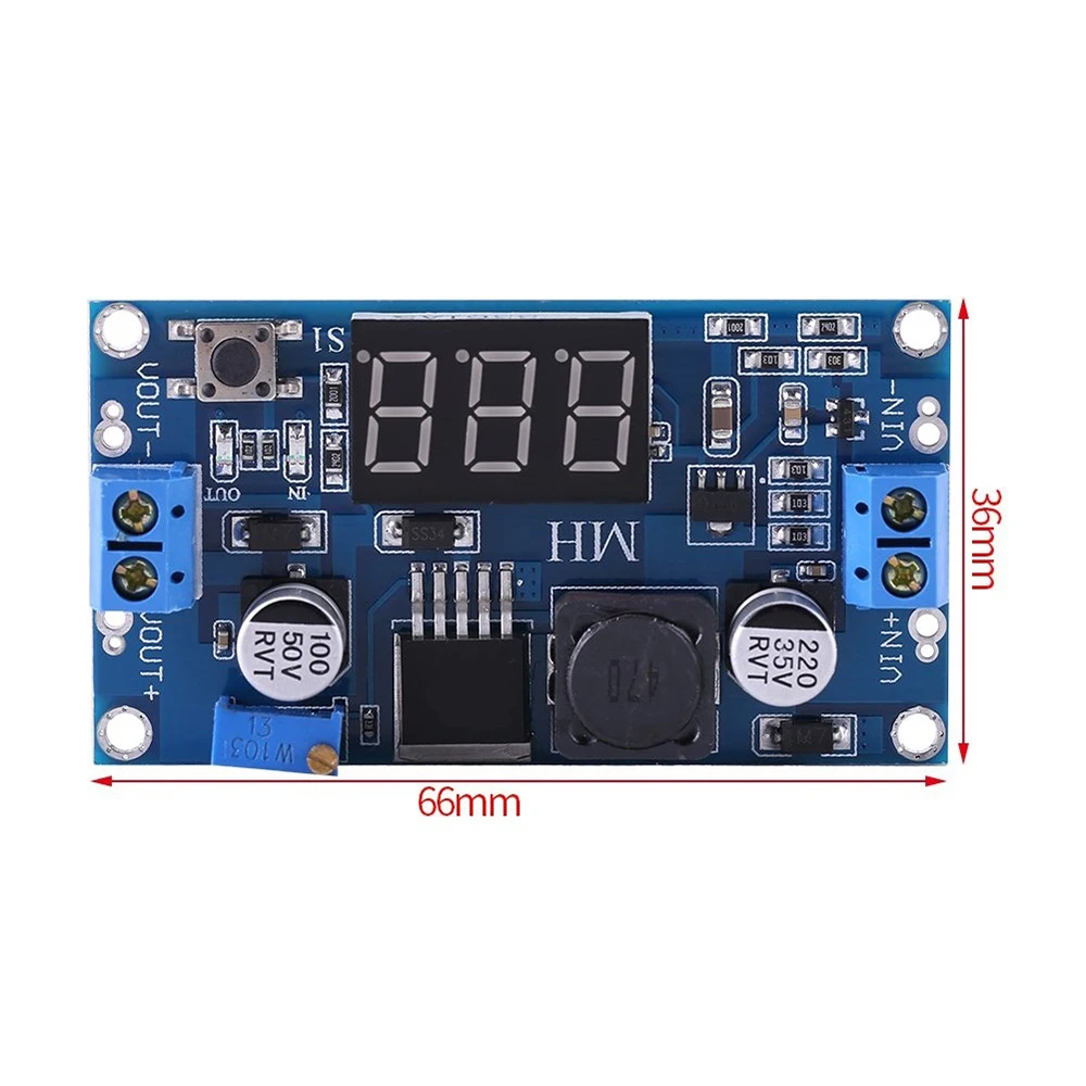 3A LM2596 DC литиевая батарея понижающая зарядная плата светодиодный преобразователь питания литиевое зарядное устройство понижающий модуль