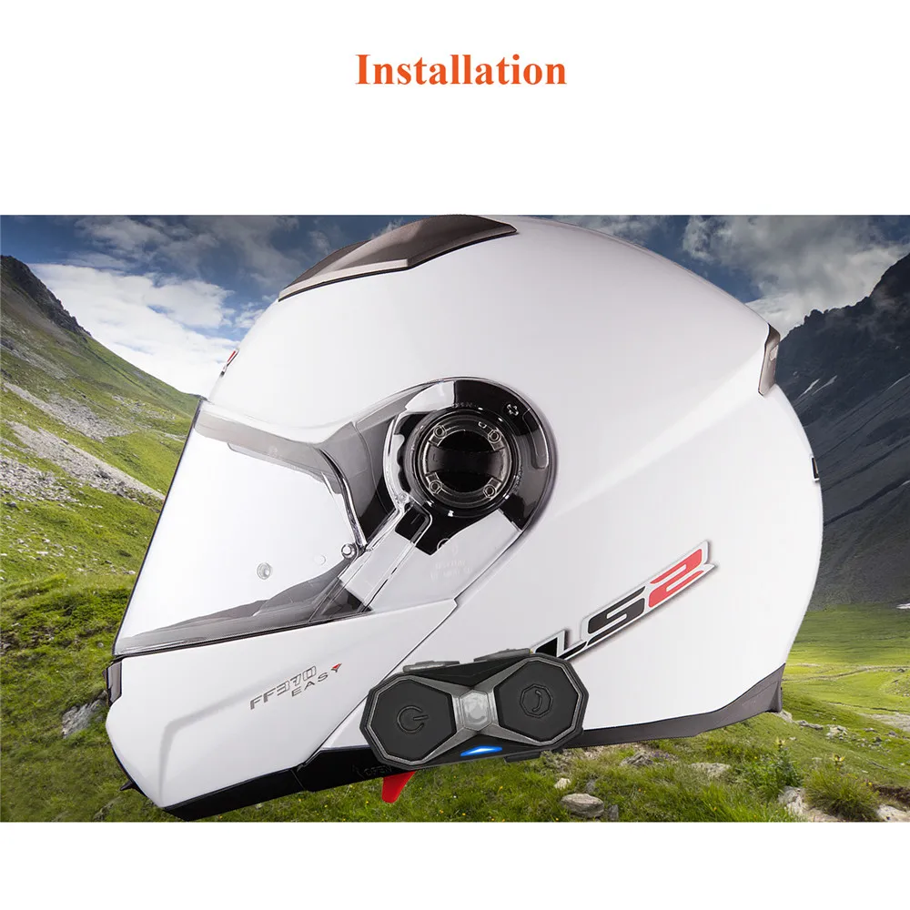BOBLOV WT005 длинный диапазон 1 км мотоцикл Bluetooth беспроводной шлем гарнитура наушники домофон 3,0+ EDR A2DP колонки домофон