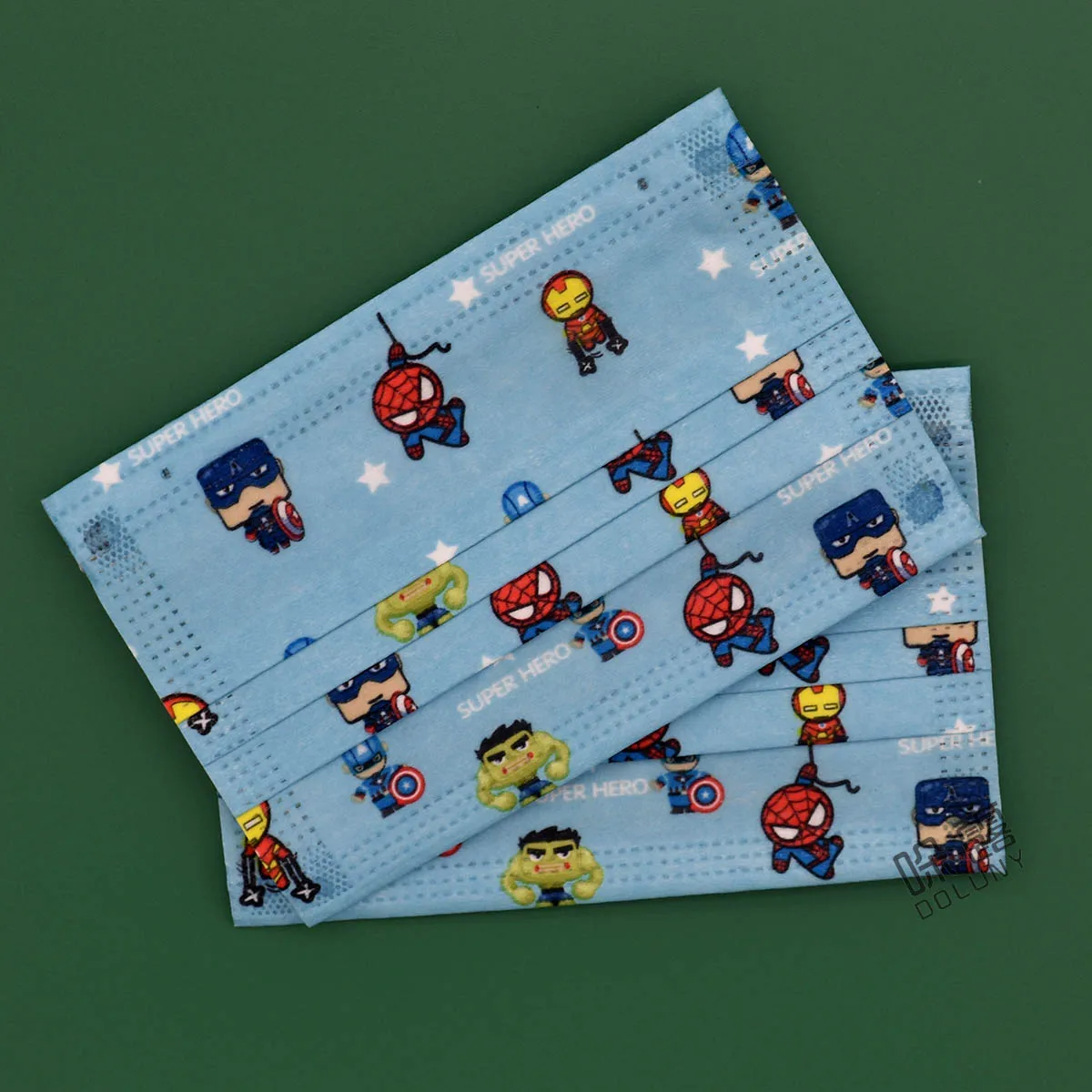 

Avengers Children's Print Mouth Mask Disposable Kids Protective Face Mask Boys Cartoon Anime 3Ply Filter Dust Mascarillas Ninos