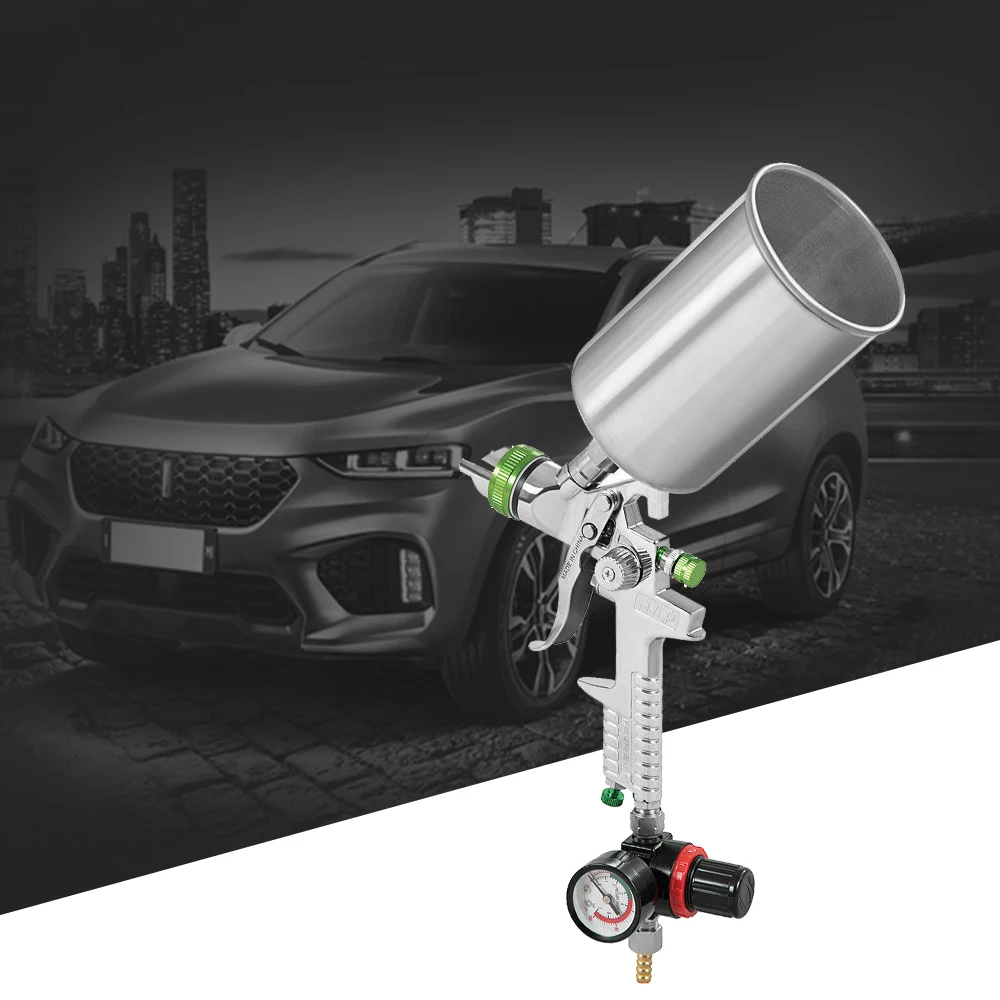 Мини распылитель краски воздуха для краски ing автомобильный распылитель 2,5 мм сопло HVLP подача электроинструменты воздушная щетка распылитель