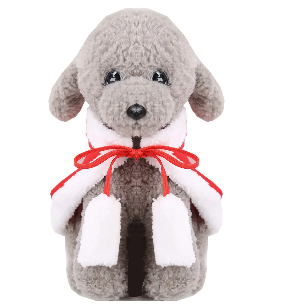 Christmas cloak dog clothes autumn and winter new cat accessories pet clothing cat Christmas cloak pet supplies