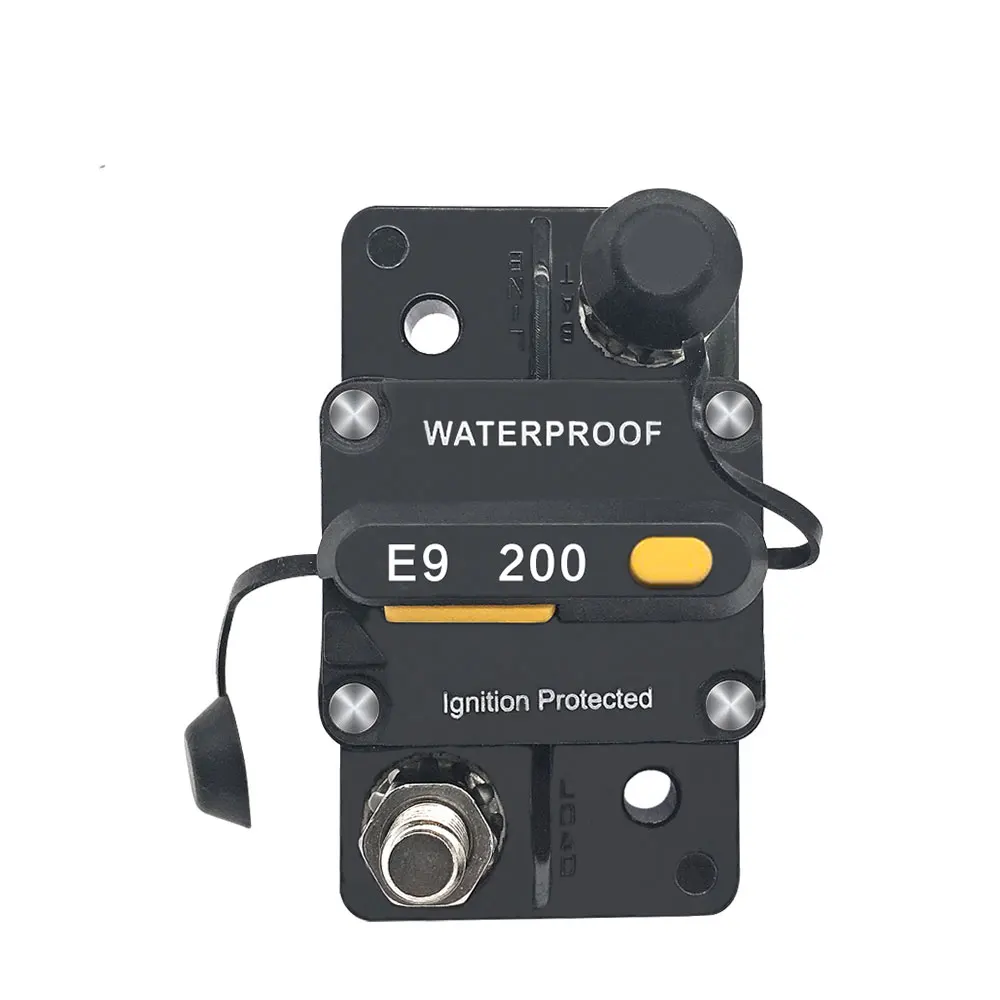 Iztoss 12 V-48 V DC водонепроницаемый 30A автоматический выключатель с ручным сбросом