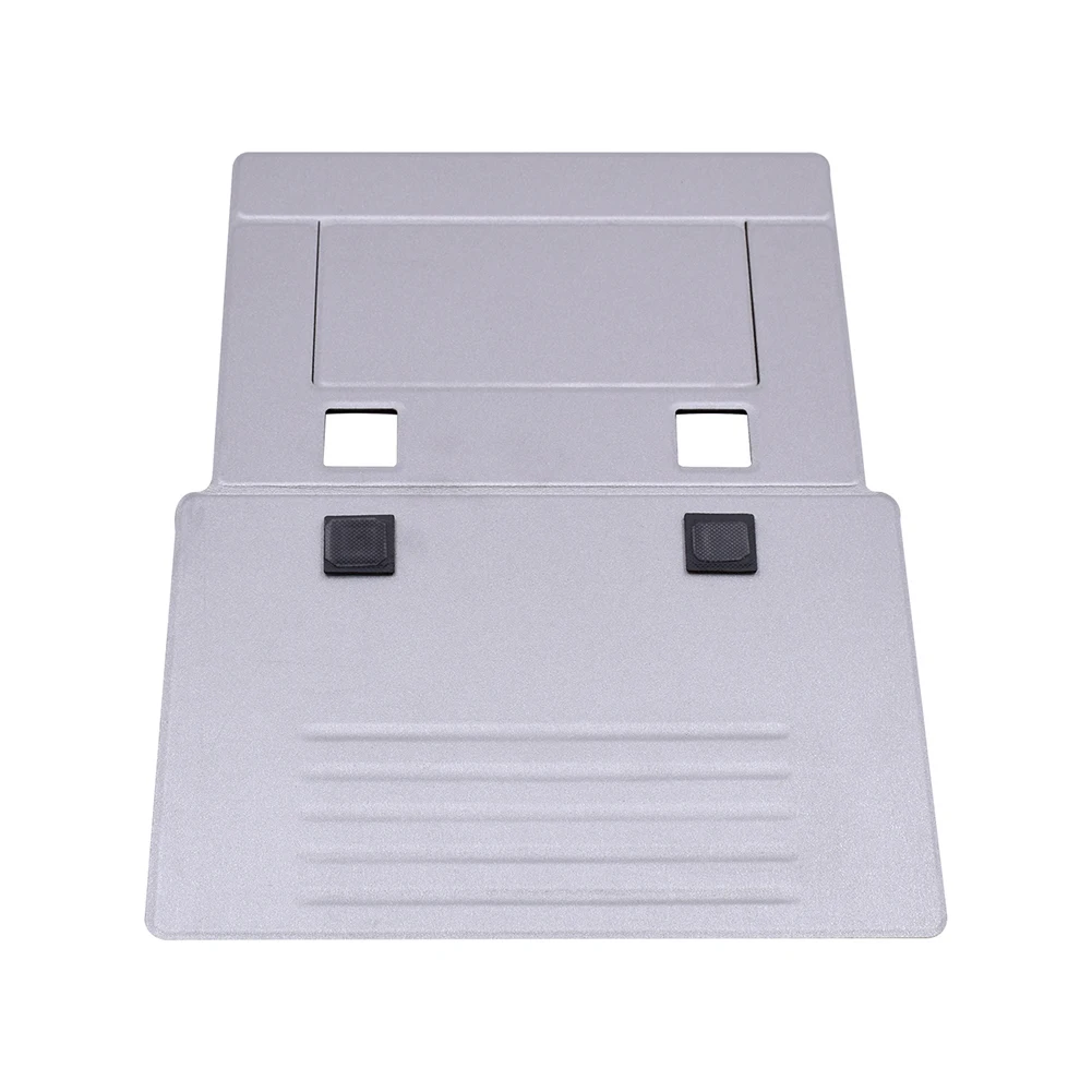 Adjustable Laptop Stand Laptop Pad Invisible Stands Folding Bracket Portable Tablet Holder for iPad MacBook Laptops - Цвет: Grey