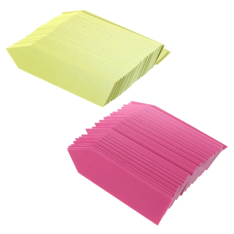 

200 Pcs Plastic Plant Seed Labels Pot Marker Nursery Garden Stake Tags 10Cm X 2Cm ,100 Pcs Pink & 100 Pcs Yellow