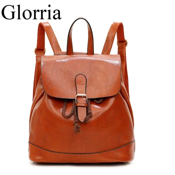 

2020 Women Leather Backpacks High Quality Ladies Bagpack Luxury Designer Large Capacity Casual Daypack Sac A Dos Girl Mochilas