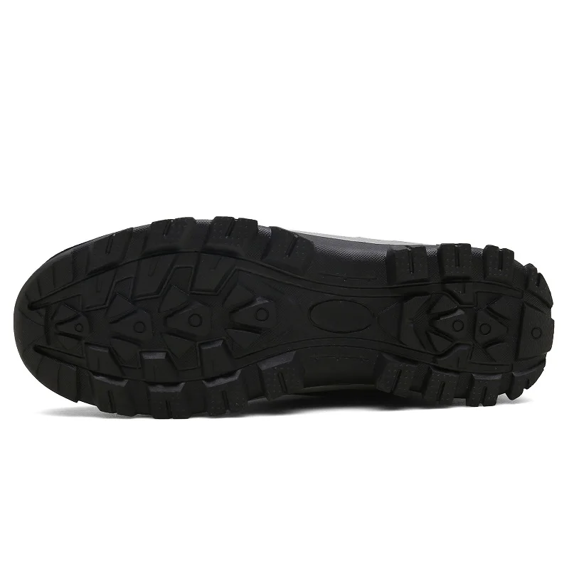 Merkmak/зимние высокие зимние ботинки; мужские теплые водонепроницаемые бархатные ботинки; Мужская обувь; мужские ботинки из хлопка; удобные большие размеры 36-46