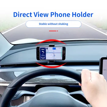 

Gravity Car phone Holder Car Air Vent Mount Car Holder For Tesla Model 3 2017-19 series Screen HUD Phone Holder Stand Universal