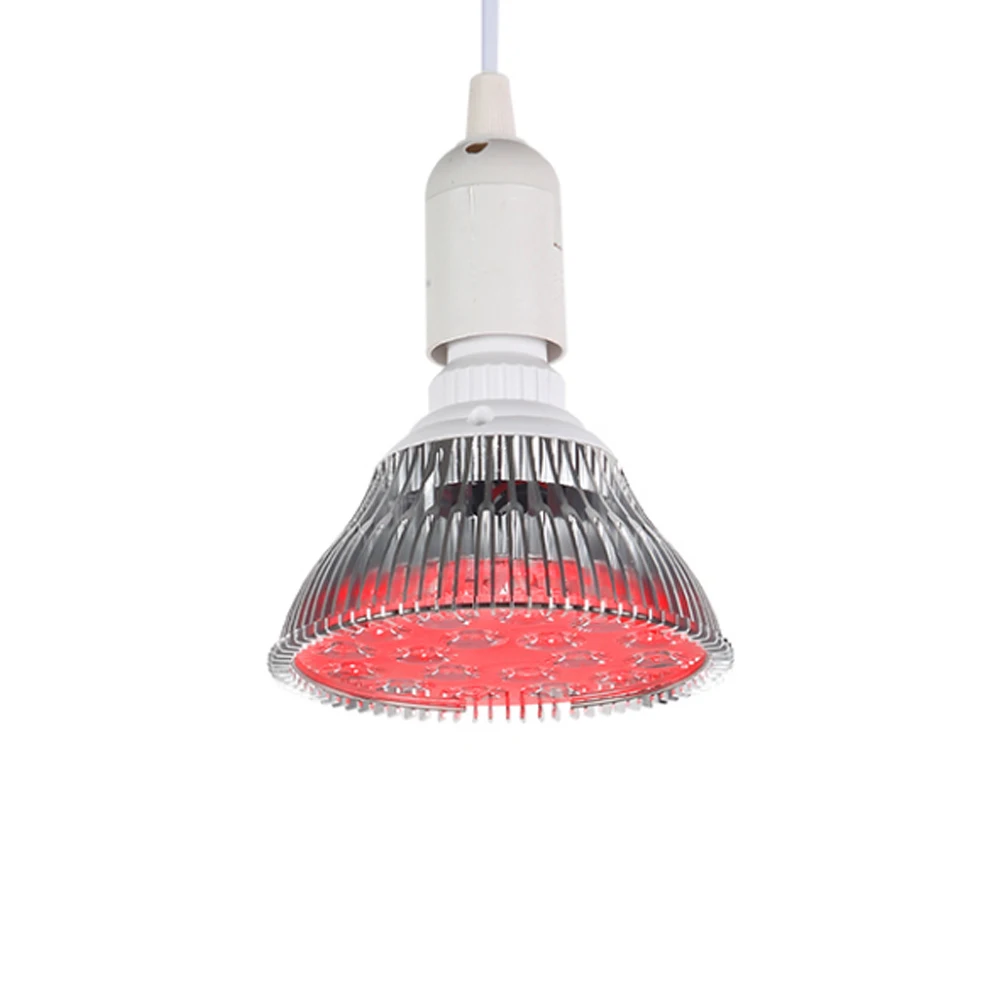 Par38 Grow Lamp 54W Pure Red 660nm 630nm LED Lights Bulb for Indoor Plants Flowering Bloom Enhancement red light therapy | Лампы и