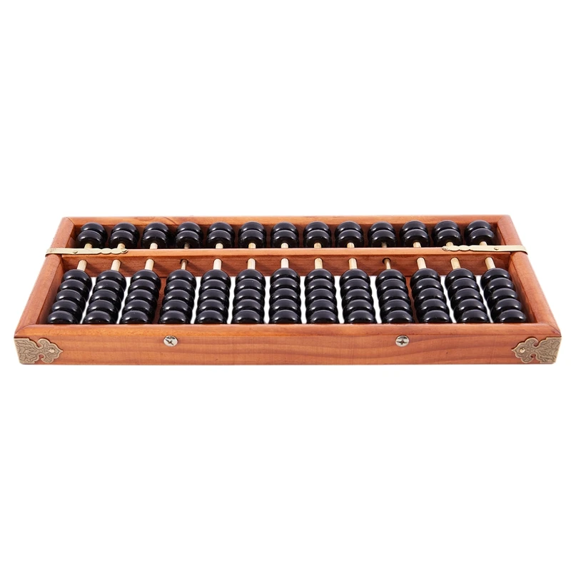 Vintage-Style Chinese Wooden Abacus, Chinese Lucky Calculator