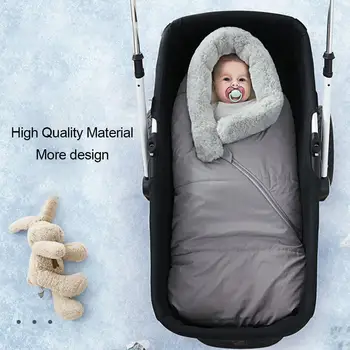 

Baby Sleeping Bag Infant Winter Bed Sleeping Bag Baby Stroller Thick Warm Envelope Windproof Sleepsacks Newborns Sleep Bag