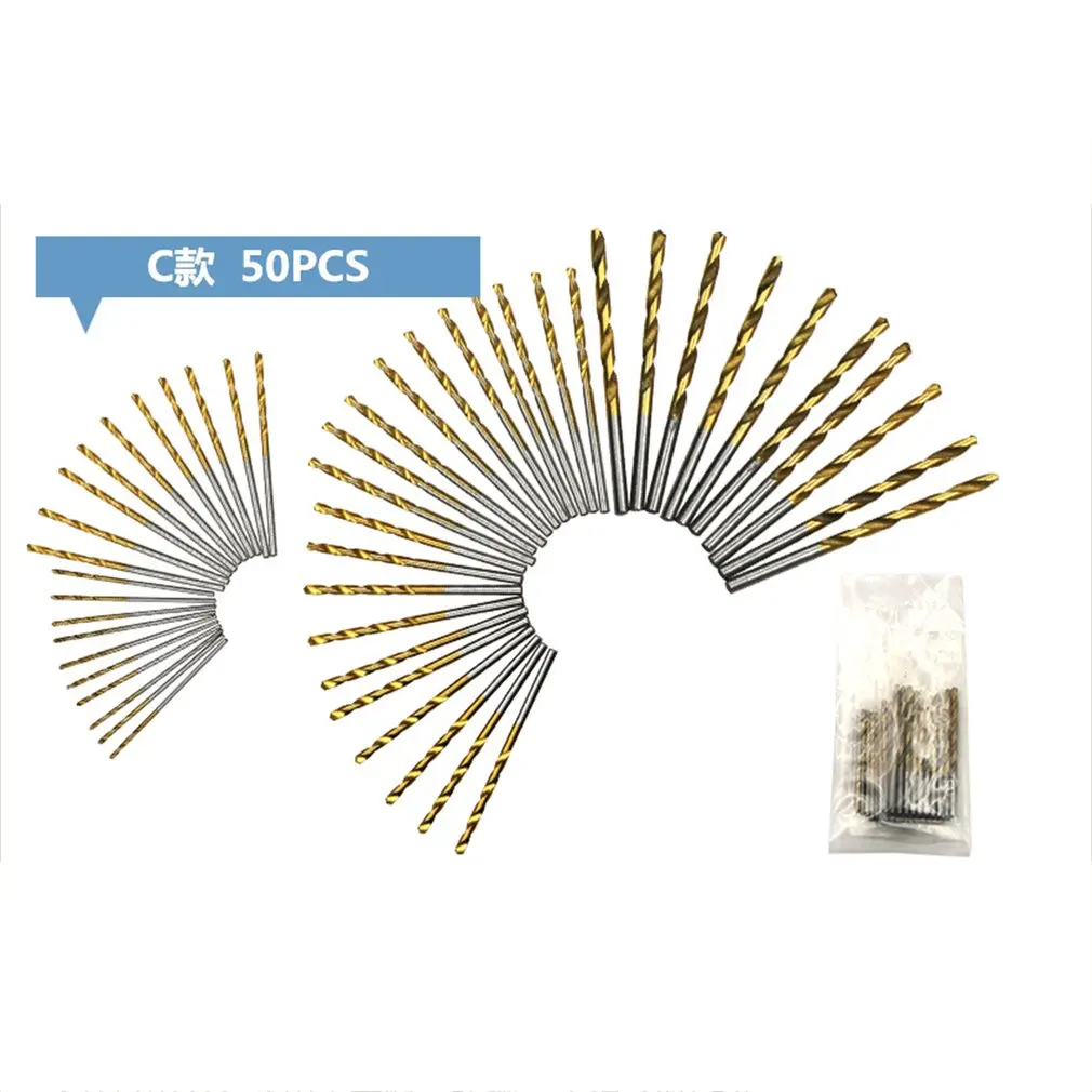 

HSS Steel Cobalt Mini Twist Drill Bit set Straight Shank Hole Opener Power Drilling Punching Tools For DIY WoodWorking