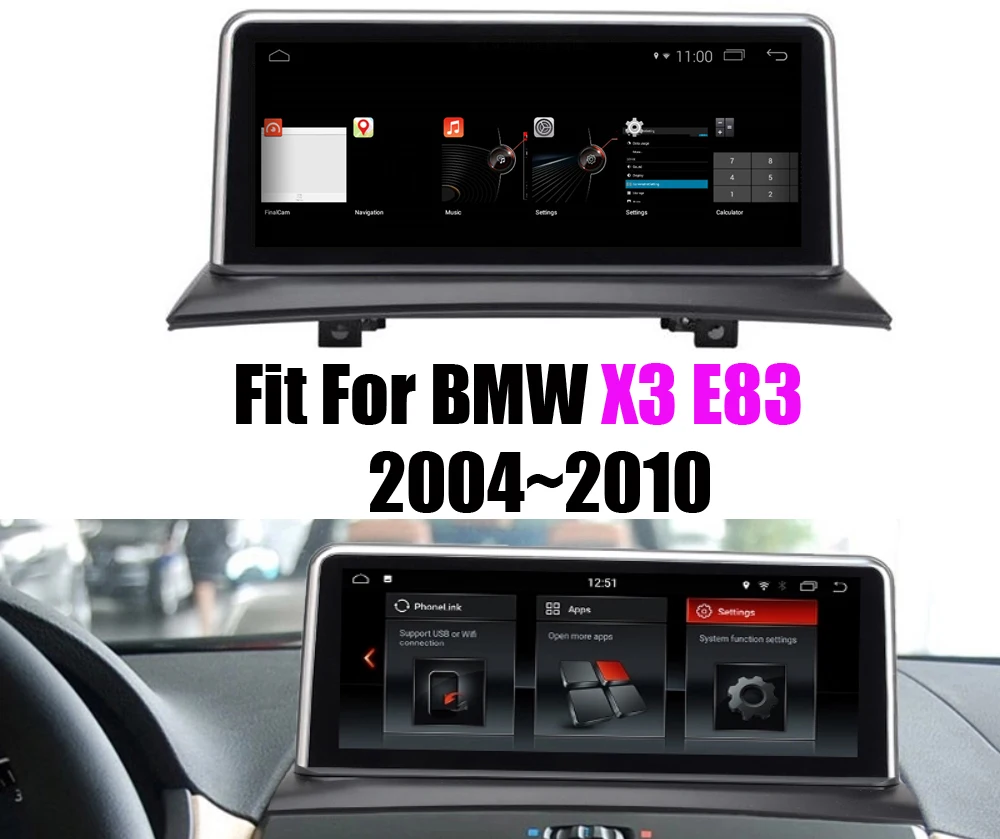 Top Liislee Android 7.1 up For BMW X3 E83 CCC 2004~2010 Stereo Carplay Screen Wifi BT Map GPS Navi Navigation Media System 9 Top Liislee Android 7.1 up For BMW X3 E83 CCC 2004~2010 Stereo Carplay Screen Wifi BT Map GPS Navi Navigation Media System 9