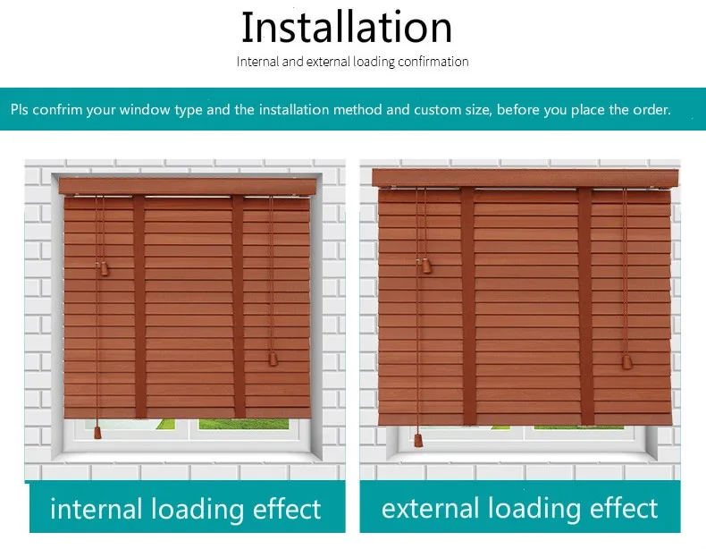 Жалюзи на окна липа краска на окна деревянные жалюзи с 50 мм планками сталь высокой Hedrail