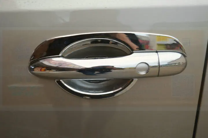 

Europe Peaceful Reynolds Section Koleos Door Handle Car outside men kou shou Handcuffs Decoration Modified Only ABS Electroplate