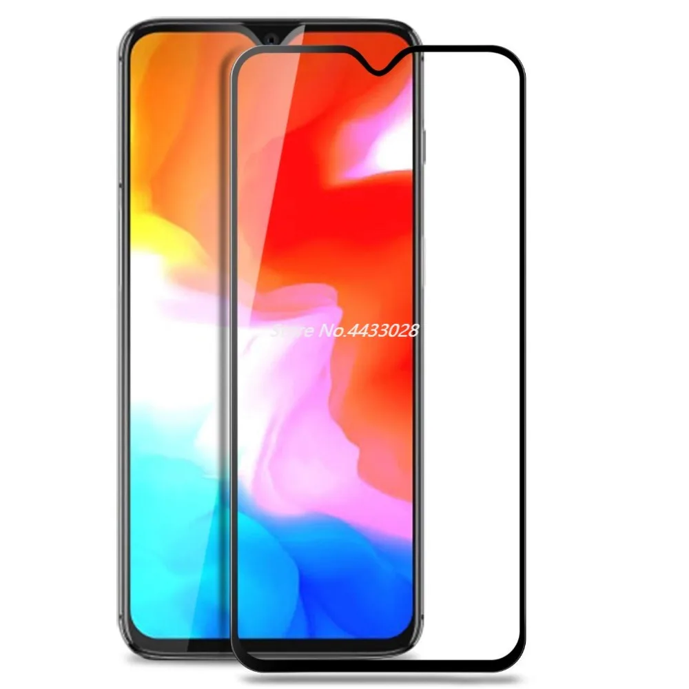 9D полное покрытие из закаленного стекла для OnePlus 7 T Защитная пленка экрана
