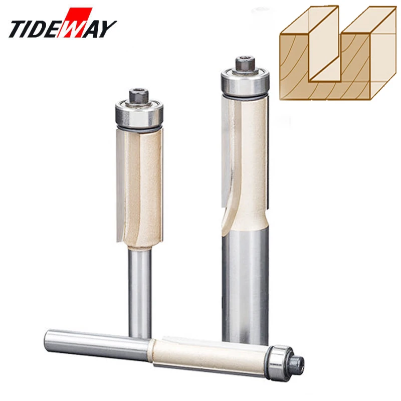 Tideway Фрезерные фрезы с хвостовиком 1/4 &quot1/2&quot для отделки дерева подшипник