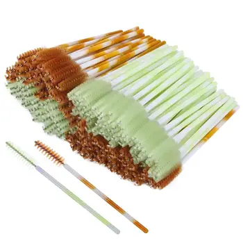 

1000pcs Color Eyelashes Brushes for Eyelash Extension Mascara Wands Applicator Colorful Cosmetic Brush Disposable Make Up Brush