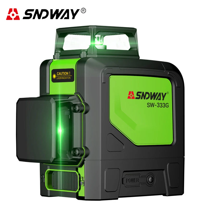 

Laser Level 3D 8/12 lines Vertical and Horizontal High precision Automatic Self Leveling 360 Degree Rotary Cross Green Beam Nivel laser laser level SNDWAY niveau laser level   lijnlaser  