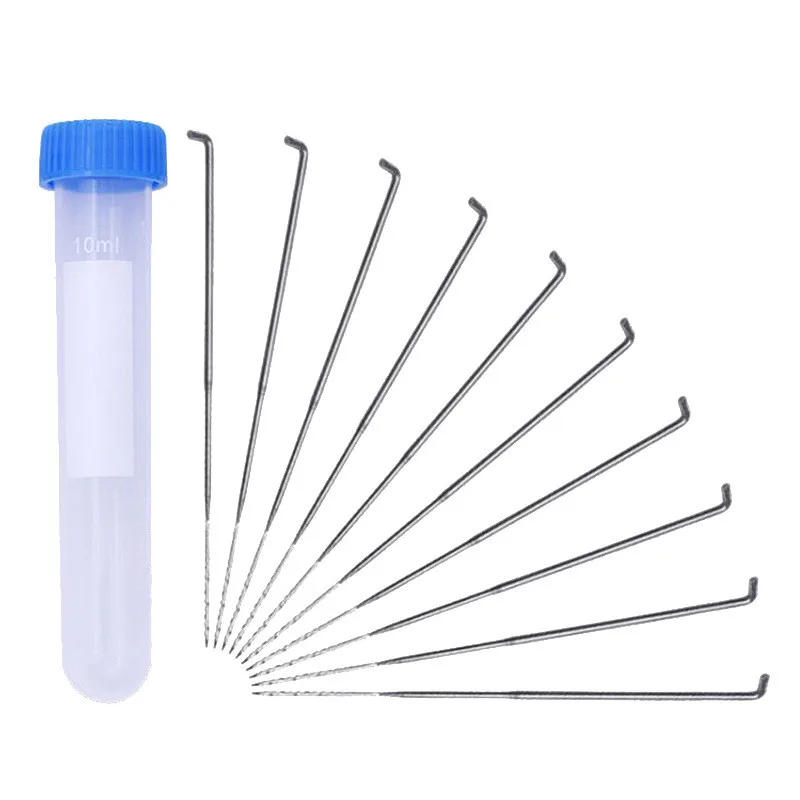 10PCS Wool Felting Iron Needles Felt Tool Kit Set DIY Craft Tools with Bottle Kits for Children | Дом и сад