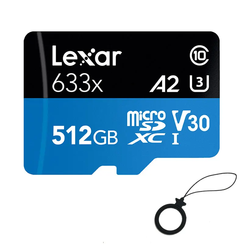Micro-Sd-Card Switch Lexar Gopro Nintendo High-Speed C10 256GB 64GB 128GB for 633x512gb