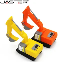 JASTER – clé usb, support à mémoire de 8gb 16gb 32gb, modèle camion, pelleteuse, spécial voiture, capacité réelle 