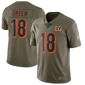 Розовый Мужчины Цинциннати Joe Mixon A.J. Green Vapor Untouchable Limited Джерси - Цвет: Розовый