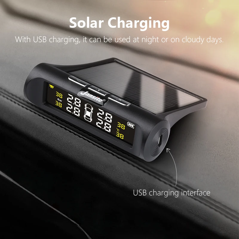 Vtopek автомобильный TPMS 4 шины автомобильная система контроля давления в шинах