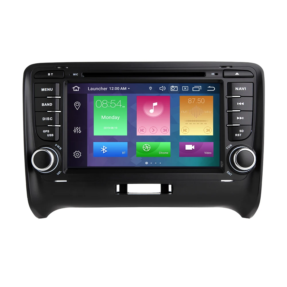 Flash Deal AutoRadio 2 Din Android 9.0 Car DVD GPS Navigation For AUDI TT MK2 8J 2006 2007 2008 2009 2010 2011 2012014 Multimedia 4G 64G 1