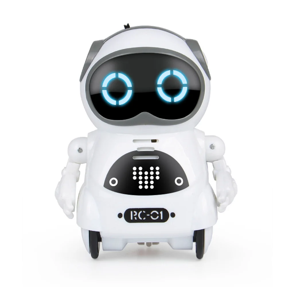 Обучающая мини-игрушка интерактивное Голосовое управление детский подарок история пения танцев Карманный робот запись мальчиков и девочек
