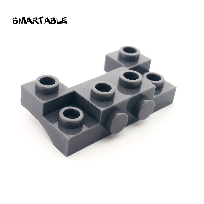 

Smartable Brick Special 2x4-1x4 For Head adapter of Vehicle Building Blocks MOC Parts Toys For Kids Compatible 52038 25pcs/lot