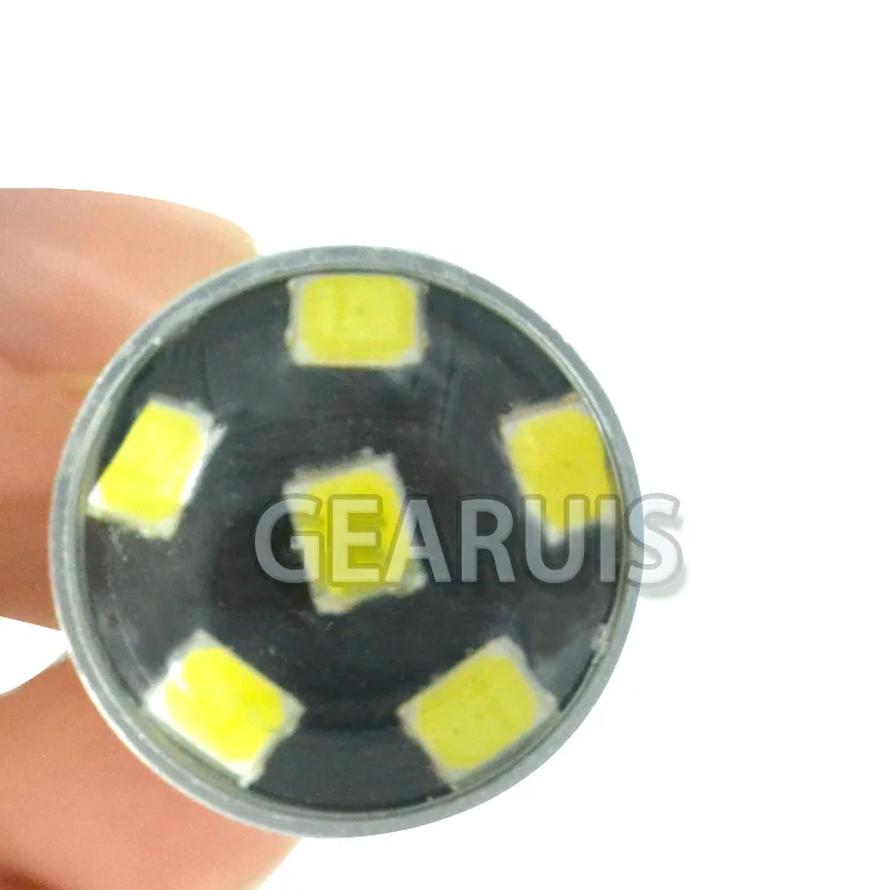 10pcs S25 1156 BA15S 6 SMD 2835 LED ���� ���� P21W 1157 BAY15D �ڵ��� ȸ�� ��ȣ�� ���� �극��ũ ����Ʈ ȭ��Ʈ 12V �ڵ��� ��Ÿ�ϸ�