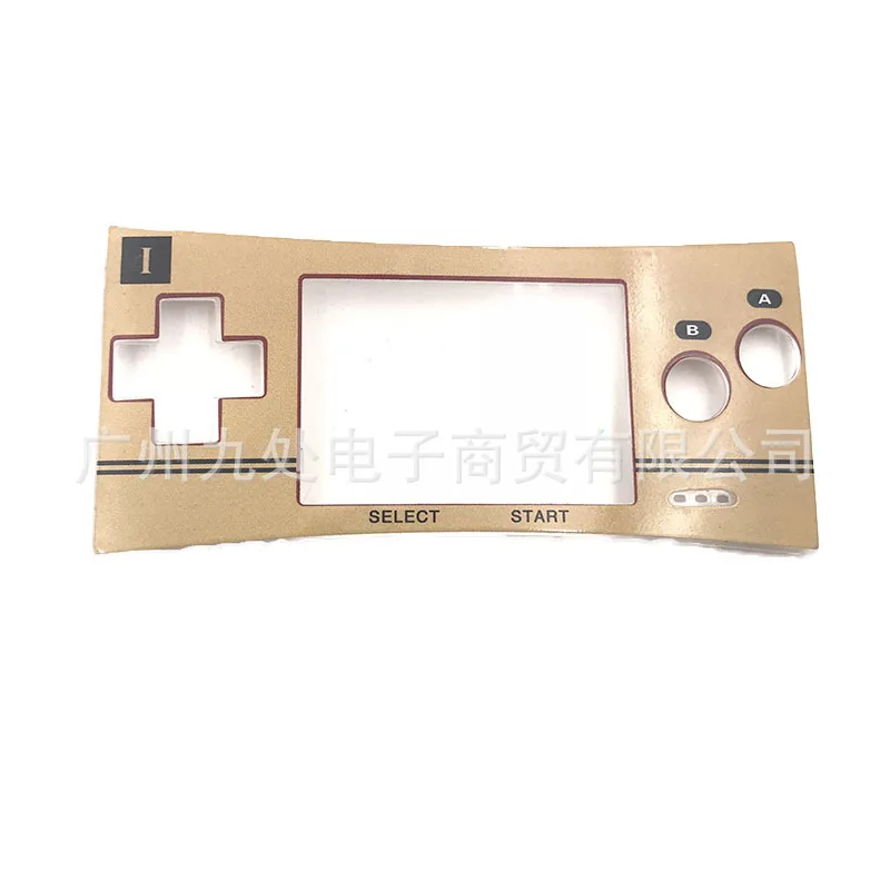 12 Передняя Крышка корпуса Лицевая панель для GBM Gameboy Micro system - Цвет: 12
