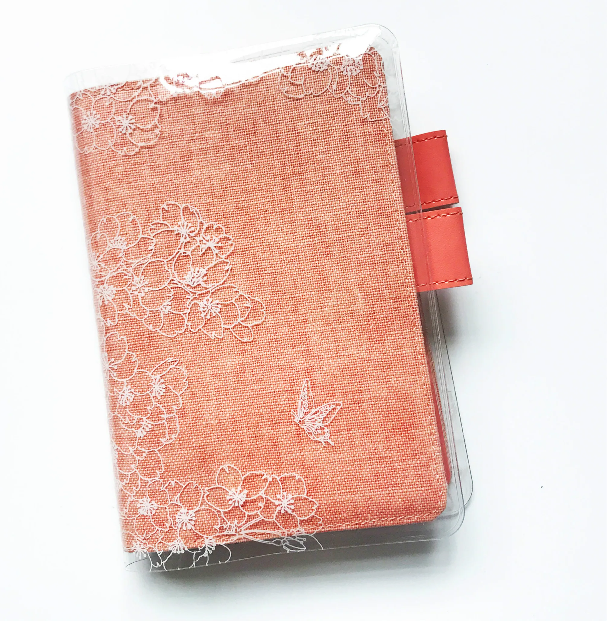 

The Sakura And Leaves Creative PVC Cover For Hobo Journal Cover A5 A6