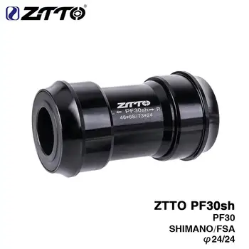 

ZTTO PF30sh 24 Carbon Bottom Bracket Adapter Press Fit Carbon Bottom Brackets for MTB Road bike parts for PF30 68 / 73mm