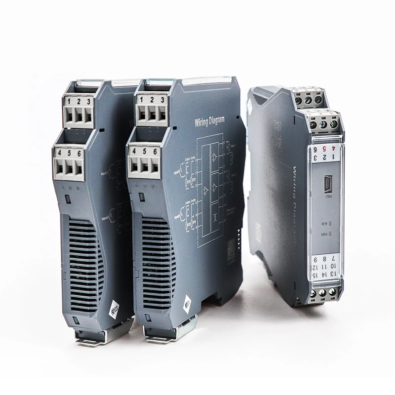 Signal Isolator,DC 24V DC Current Signal Isolator Transmitter 4-20mA PLC Detect Signal Conditioner #3