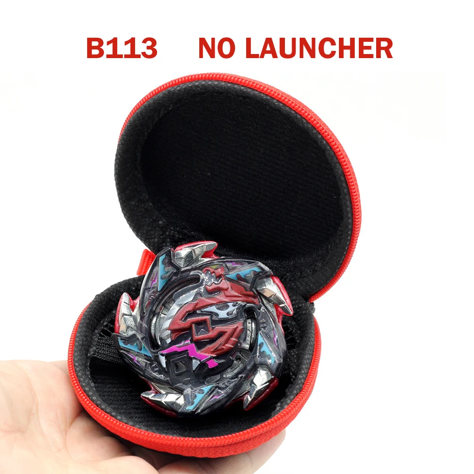 Все модели Beyblade металлический бейблейд Fusion без пускового устройства и коробки для игрушек Rotative God Top Bey Blade с мешком для игрушек - Цвет: B113